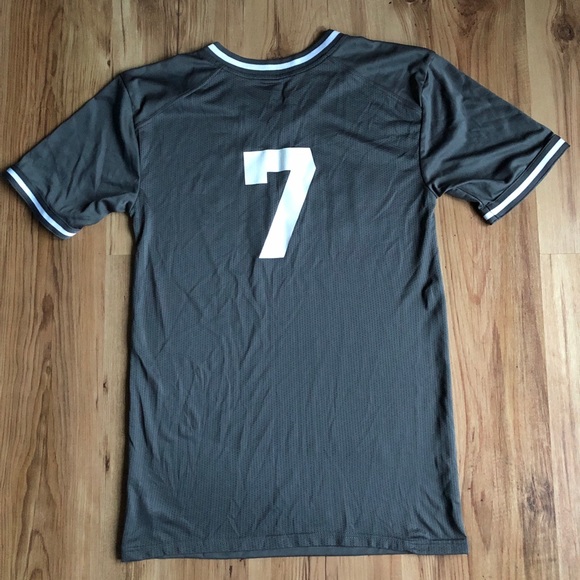 NEW Indiana Generals Sports Jersey Tee Gray XS Men’s NWOT - Picture 5 of 14